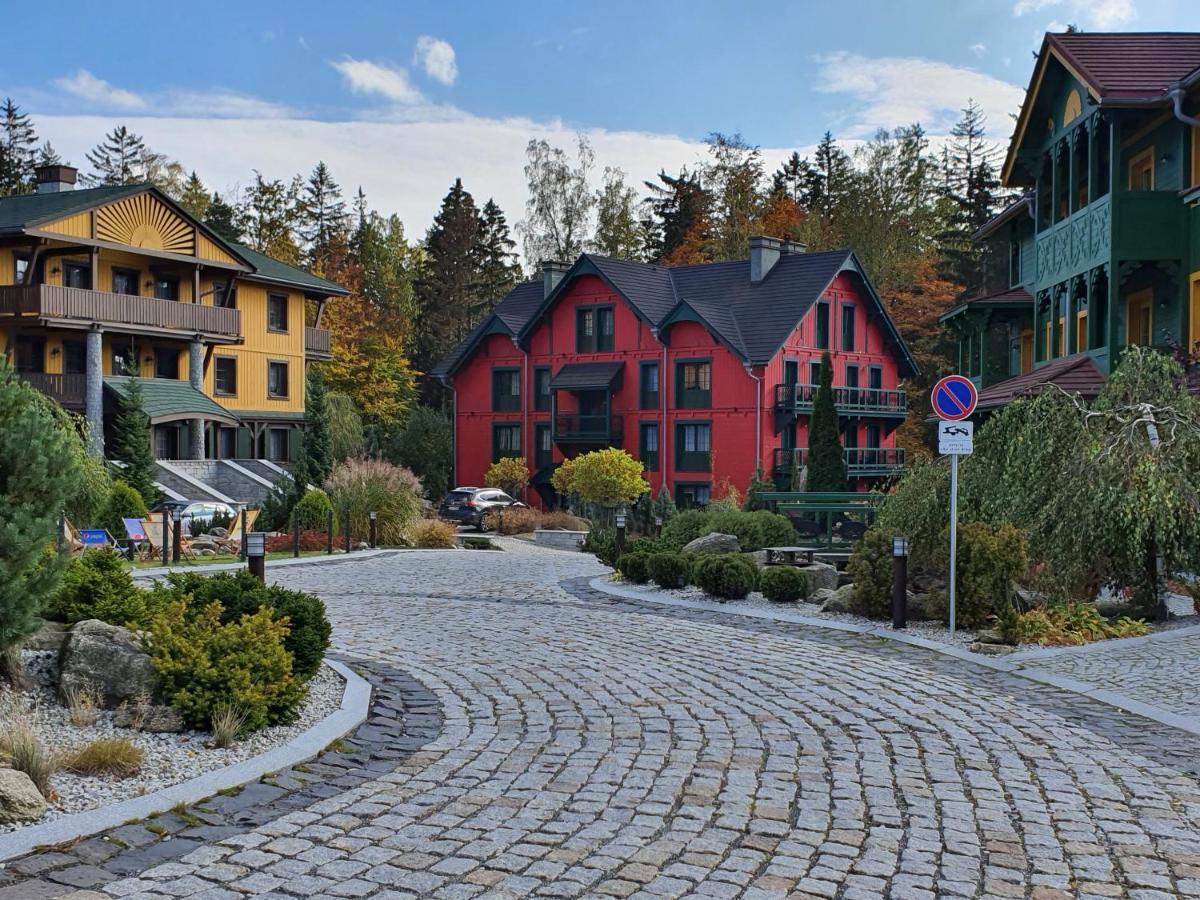 Dolina Wikingow 2-Poziomowy Apartament W Norweskiej Dolinie Z Dwoma Balkonami I Dostepem Do Strefy Wellness Schreiberhau Exterior foto